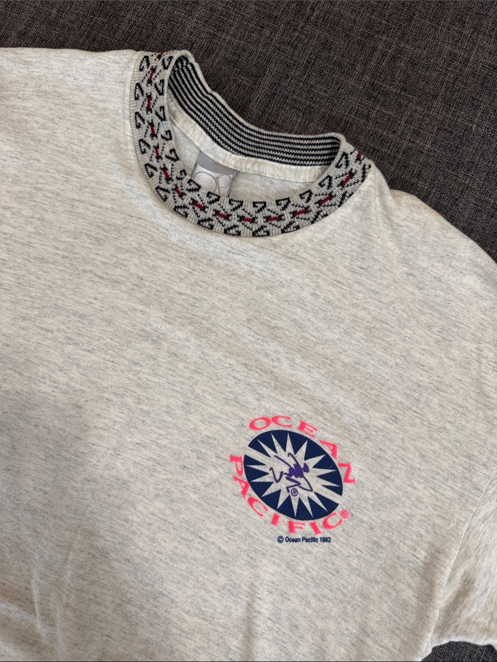 1992 Vintage Ocean Pacific OP Surf T-Shirt Made in USA Large